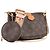 LOUIS VUITTON - Borsa a tracolla Multi pochettes accessori Louis Vuitton in tela monogrammata Marrone - vista 2