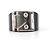 LOUIS VUITTON - Anello Lock Me Louis Vuitton in plastica nera (M) Nero