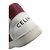 Céline CELINE - Sneakers alte Celine CT-02 in pelle bianca e rossa (T39) Bianco - vista 6