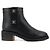 CHANEL - Stivaletti Chanel CC in pelle nera (taglia 37) Nero - vista 2