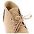 CHANEL - Espadrillas con lacci Chanel in pelle beige e tela nera (T37) - vista 4