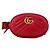 GUCCI - Marsupio GG Marmont Gucci in pelle a zigzag rossa