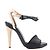 CHLOÉ - Sandali con tacco Chloé in pelle nera e bianca (T37) Nero - vista 2