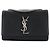 SAINT LAURENT - Saint Laurent Kate Small shoulder bag in black grained leather