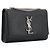 SAINT LAURENT - Saint Laurent Kate Small shoulder bag in black grained leather - view 2