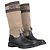DIOR - Dior D-Major Stiefel aus khakifarbenem Canvas (Größe 39)