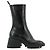 CHLOÉ - Botines de goma negros Betty Chloé (talla 36) - vista 2