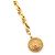 CHANEL - Chanel CC Medaillon Gürtel aus goldener Kette - Ansicht 2