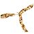 CHANEL - Chanel CC Medaillon Gürtel aus goldener Kette - Ansicht 6