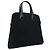 HERMÈS - Borsa Hermès Ibu in tela nera Nero - vista 2