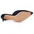 CHANEL - Mules in suede blu navy con tacco di Chanel (taglia 38,5) - vista 3