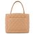 CHANEL - Borsa Medaillon Chanel in pelle caviar beige - vista 3
