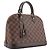 LOUIS VUITTON - Bolsa Louis Vuitton Alma PM em canvas xadrez ébano - vista 2