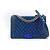 CHANEL - Borsa a spalla Chanel Boy in pelle verniciata blu