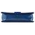 CHANEL - Borsa a spalla Chanel Boy in pelle verniciata blu - vista 4