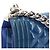 CHANEL - Borsa a spalla Chanel Boy in pelle verniciata blu - vista 6