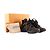 LOUIS VUITTON - Sneakers Archlight Louis Vuitton in pelle e tela monogrammata (T37.5) Nero - vista 8
