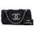 CHANEL - Borsa a spalla Chanel Natura in tweed blu navy - vista 10