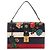 GUCCI - Borsa a spalla Cat Lock Gucci in pelle decorata con ricami Multicolore