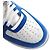LOUIS VUITTON - Sneakers Air Force One Louis Vuitton x Nike in pelle bianca e blu (T41) - vista 8