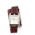 HERMÈS - Cape Cod Hermès Uhr aus braunem Leder Silber  - Ansicht 1