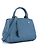 LOUIS VUITTON - Borsa Louis Vuitton Montaigne PM in pelle empreinte blu - vista 2