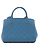 LOUIS VUITTON - Borsa Louis Vuitton Montaigne PM in pelle empreinte blu - vista 3