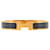HERMÈS - Hermès Clic H bracelet in black enamel (T5)  - view 1