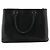 PRADA - Borsa Galleria Prada in pelle nera grana Nero - vista 3
