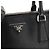 PRADA - Borsa Galleria Prada in pelle nera grana Nero - vista 5