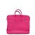 HERMÈS - Borsa Hermès Haut à Courroie 30 in pelle granata fucsia Rosa - vista 3