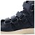 LOUIS VUITTON - Sneakers alte Louis Vuitton in pelle blu navy (T41.5) - vista 5