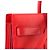 Jour SAINT LAURENT - Piccola borsa da giorno Saint Laurent in pelle rossa Rosso - vista 9