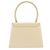 JACQUEMUS - Borsa a spalla Jacquemus Grand Chiquito in pelle beige - vista 3