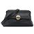 CHLOÉ - Borsa a spalla Chloé Penelope Clutch in pelle nera liscia Nero