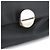 CHLOÉ - Borsa a spalla Chloé Penelope Clutch in pelle nera liscia Nero - vista 5