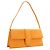 JACQUEMUS - Borsa a spalla lunga Jacquemus Bambino in nubuck albicocca Arancione - vista 2