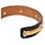 HERMÈS - Bracelete Agatha Hermès em couro texturizado azul marinho (T1) Preto  - vista 4
