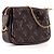 LOUIS VUITTON - Pochette Accesorio Mini Louis Vuitton en cuero charol burdeos - vista 2