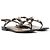Kelly HERMÈS - Sandali Olivia Hermès in pelle nera (T38) Nero