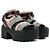 LOUIS VUITTON - Sandali Gamble Diva Louis Vuitton in pitone multicolore (T37)