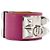 HERMÈS - Bracciale Collier de Chien di Hermès in pelle viola (T4) Porpora - vista 2