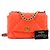 CHANEL - Borsa a spalla Chanel 19 in pelle arancione - vista 10