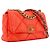 CHANEL - Borsa a spalla Chanel 19 in pelle arancione - vista 2