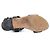 LOUIS VUITTON - Sandali Louis Vuitton in pelle nera (taglia 36) Nero - vista 3