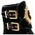 BALMAIN - Stivaletti Balmain Eagle in velluto nero (Taglia 37) - vista 5
