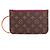 LOUIS VUITTON - Pochette Neverfull Louis Vuitton in tela monogrammata