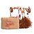 Christian Louboutin LOUBOUTIN - Borsa a spalla trasparente in plastica Louboutin Marie Jane Marrone - vista 8