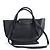 CELINE - Borsa a mano Céline Big Bag in pelle nera grana Nero - vista 3
