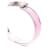 HERMÈS - Clic H Hermès bracelet in pink enamel (T0)  - view 5